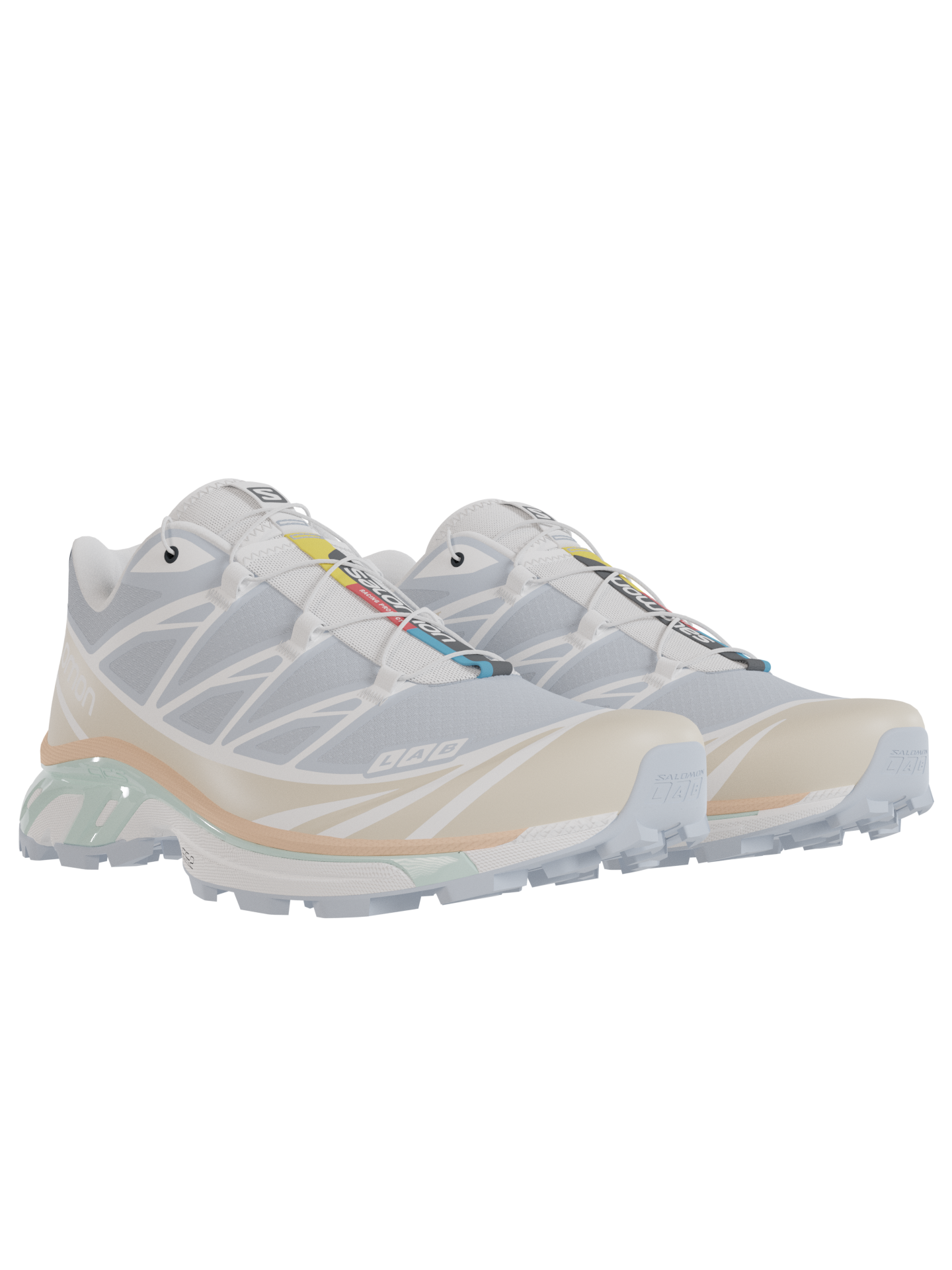 Salomon XT6 / 10 years Arctic Ice/Bleached Sand/Opal Blue