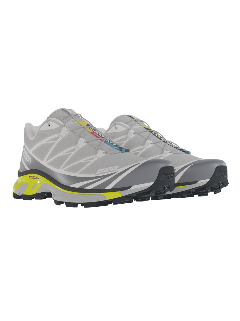 Salomon XT6 / 10 years Lunar Rock/Quiet Shade/Safety Yellow