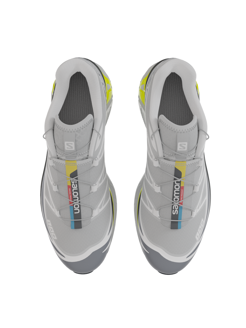 Salomon XT6 / 10 years Lunar Rock/Quiet Shade/Safety Yellow