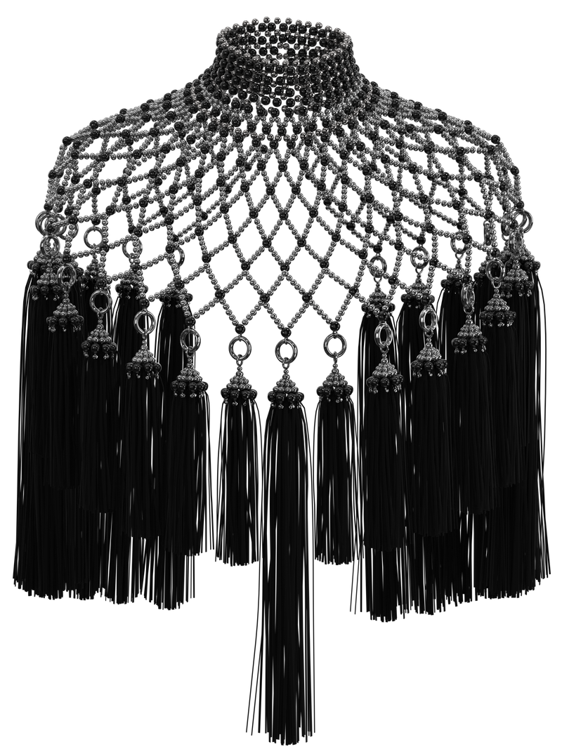 Black Freja Modular Cape