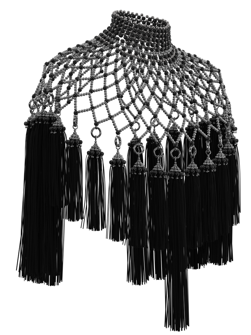 Black Freja Modular Cape