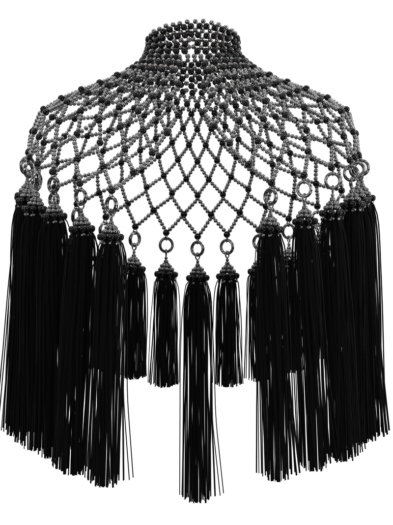 Black Freja Modular Cape