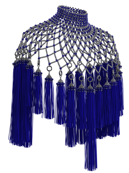 Blue Freja Modular Cape