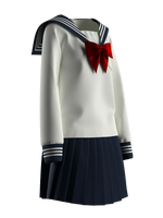 Young Sailor Costume with Skirt