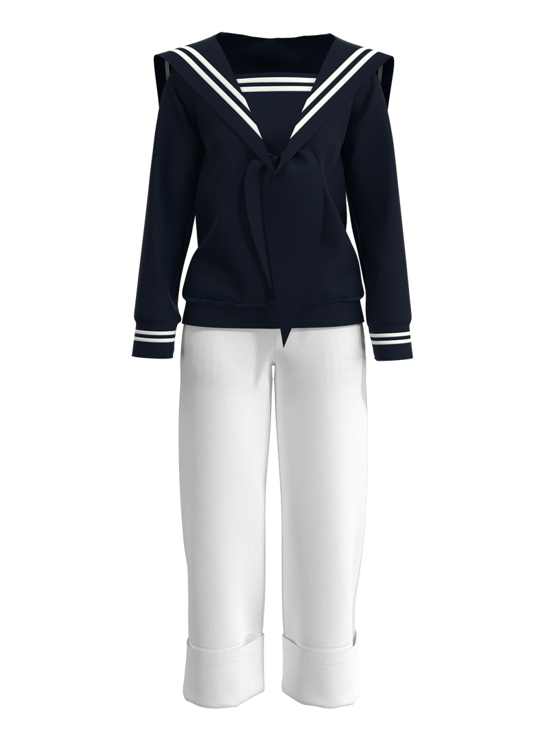 Live Like You Are Sailor Costume with Pants