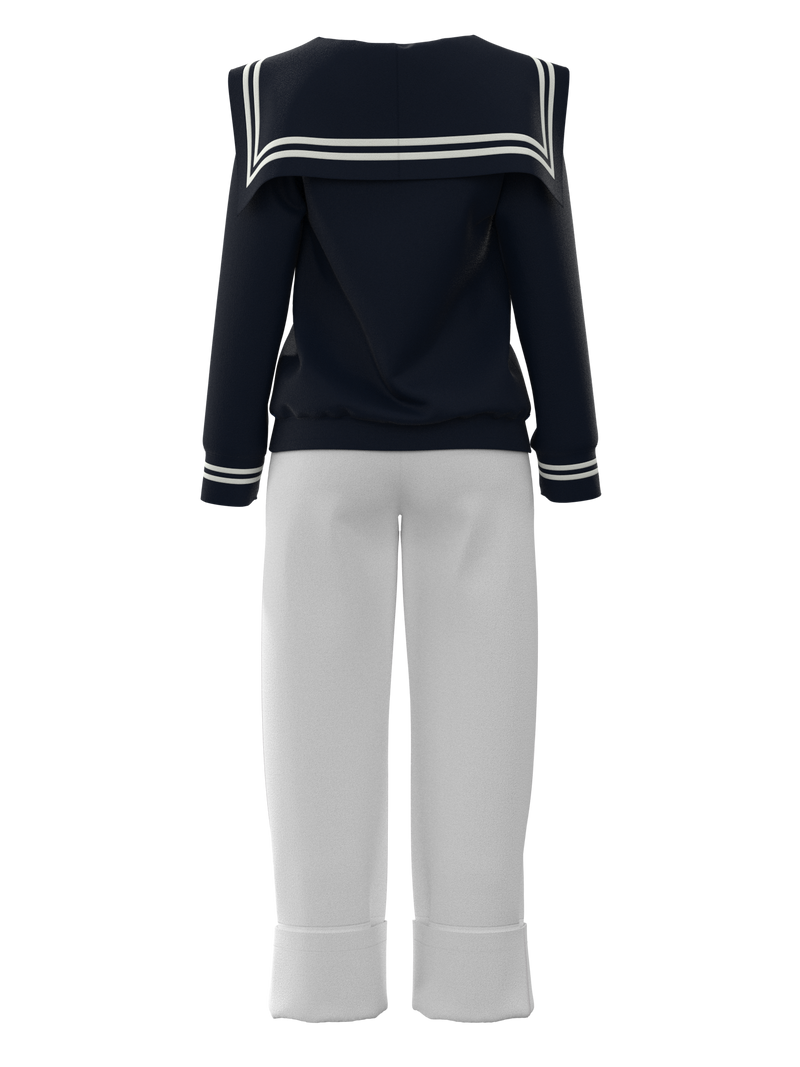 Live Like You Are Sailor Costume with Pants #2