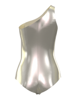 What a Pearl Metal White Swimsuit