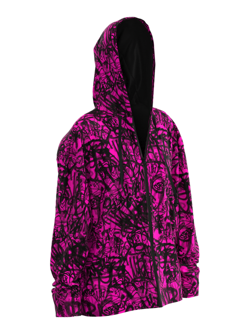 The James Hoodie - Curvazoid Magenta (Unisex)