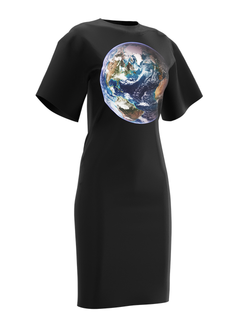 Dress -  Blue Marble 2007