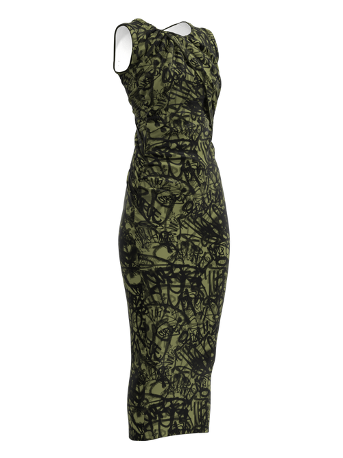 The Lily Dress - Curvazoid Army (Women's)