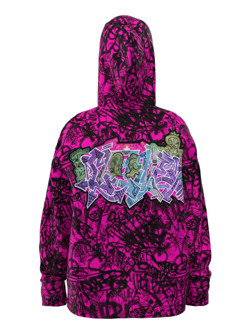 The James Hoodie - Curvazoid Magenta (Unisex)