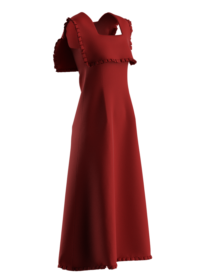 Everything With You Sailor Red Dress