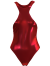 Fantastic Red Metal Swimsuit