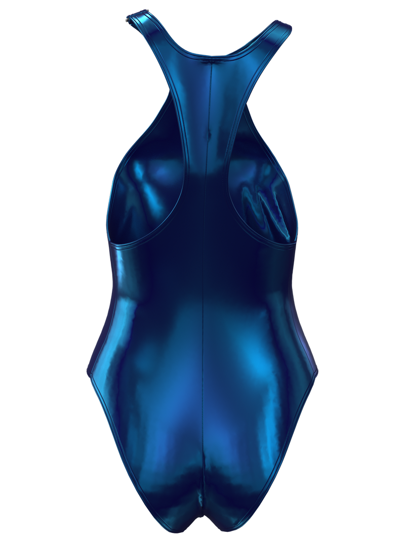 Do you Sea What I Sea Metal Blue Swimsuit