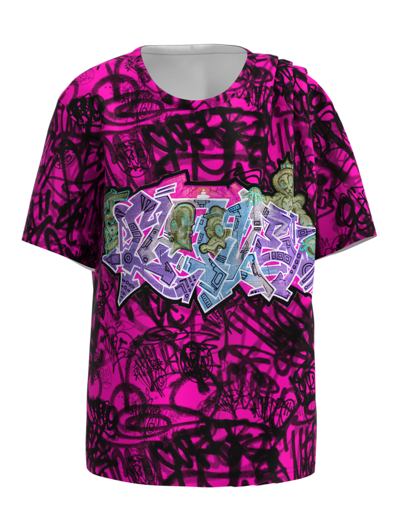 The Harrison Tee - Curvazoid Magenta (Women's)