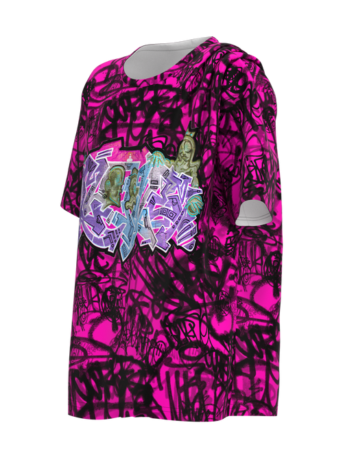 The Harrison Tee - Curvazoid Magenta (Women's)
