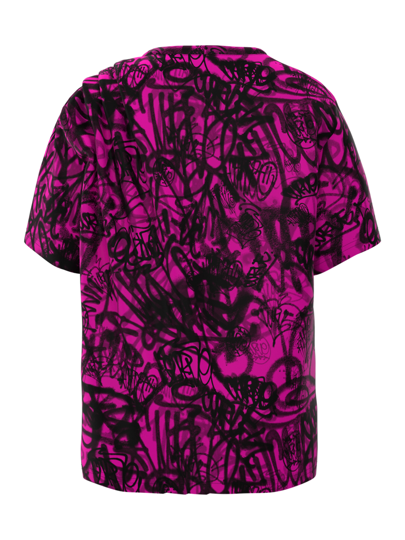 The Harrison Tee - Curvazoid Magenta (Women's)