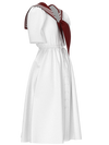 I Find It It’s Forever Sailor Dress White and Red