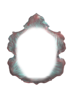 Coral flower headpiece