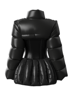 Corset Puffy Jacket BLACK