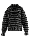 Black Oversized tweed jacket