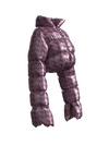 Graphic Logo Puffy Jacket PINK
