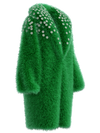 Grass fur coat