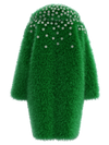 Grass fur coat