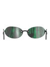 Green code glasses