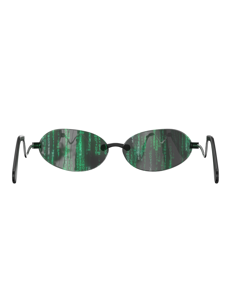 Green code glasses