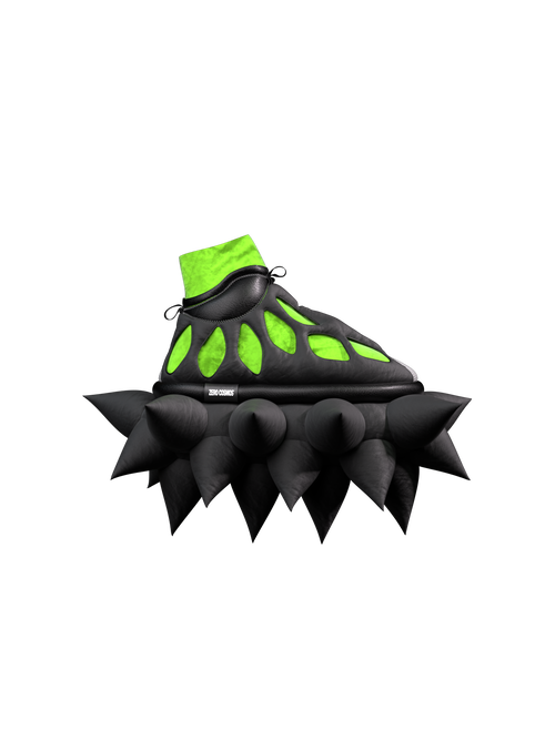 Inflatable Teeth Shoes Green