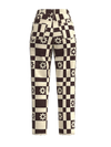 Pacsun Flower Checkerboard Jeans