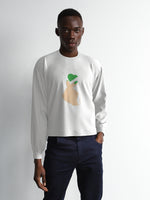 Snap heart sweatshirt