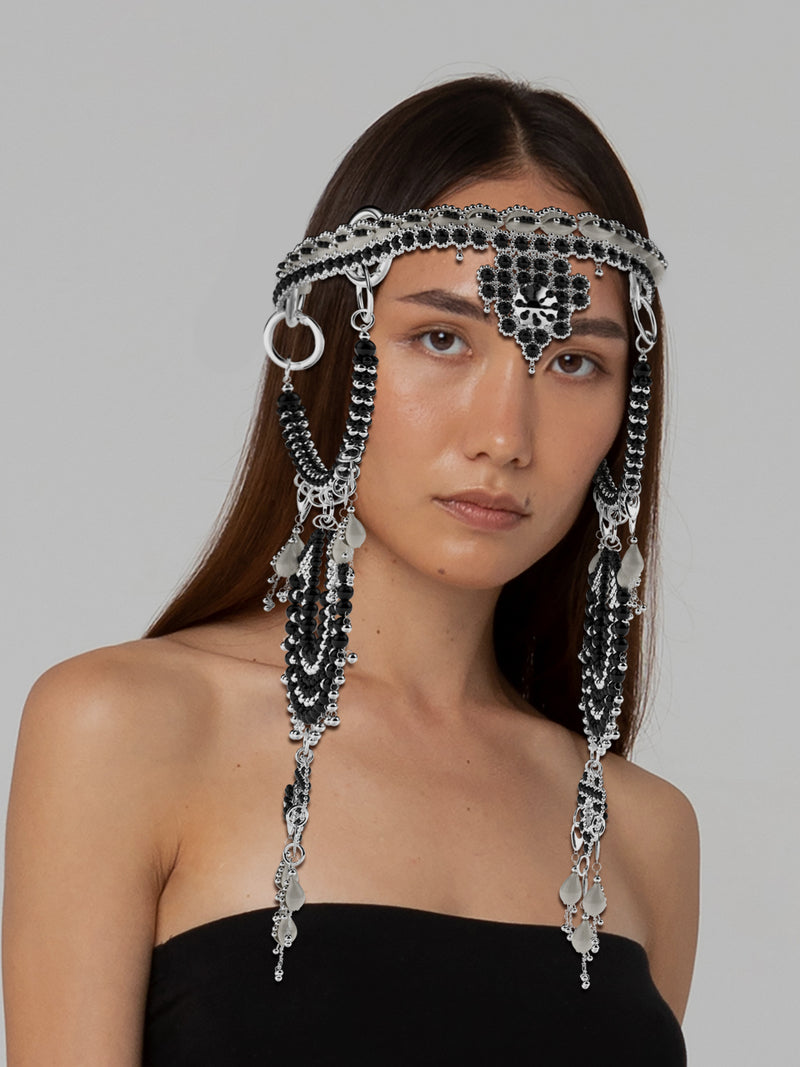 Black Rushi Headpiece