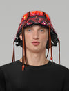 PUFFER BUCKET-HAT RED