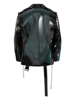 Black lacquer Robot jacket