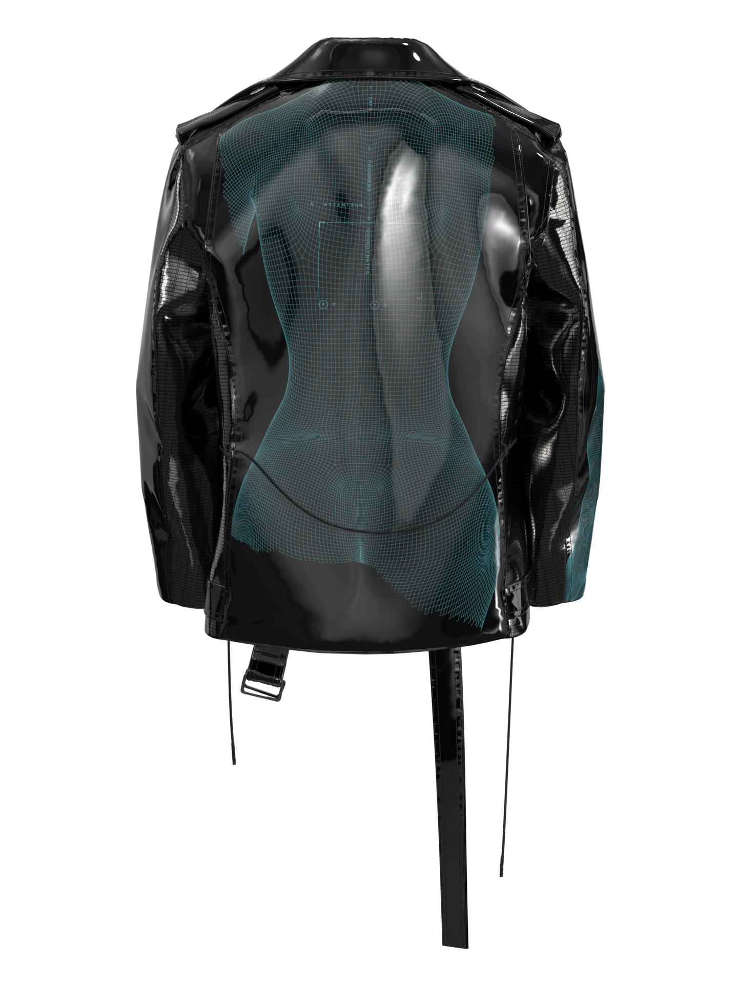 Black lacquer Robot jacket – DRESSX / More Dash Inc. dba DRESSX