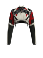 Leather Biker Jacket RED