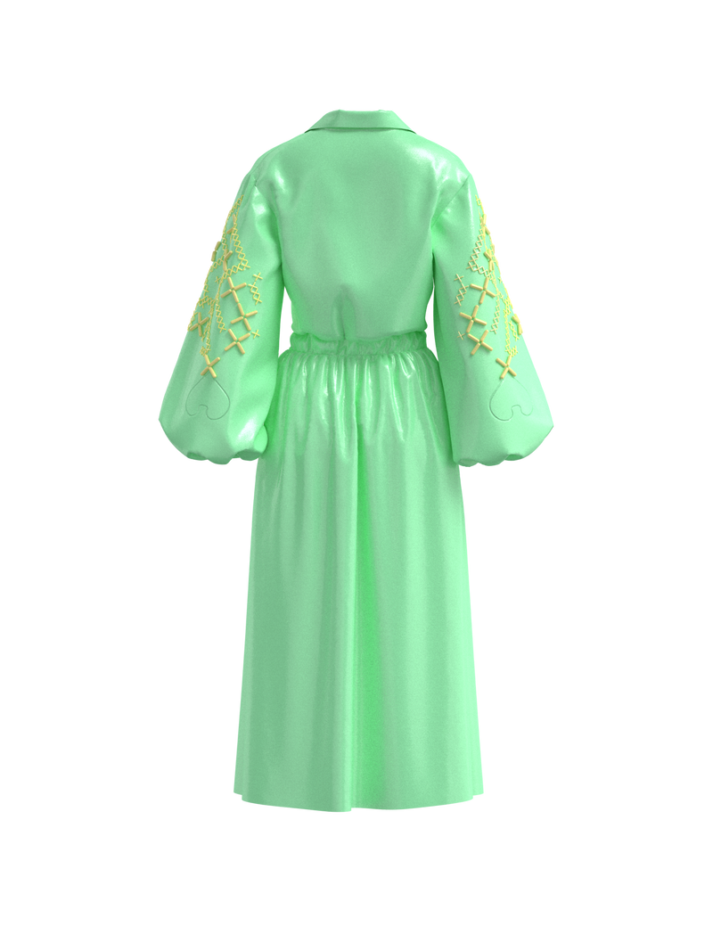 Light Green Dress, Alena Akhmadullina