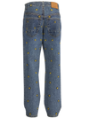 Pacsun Smiley Face Embroidery Jeans