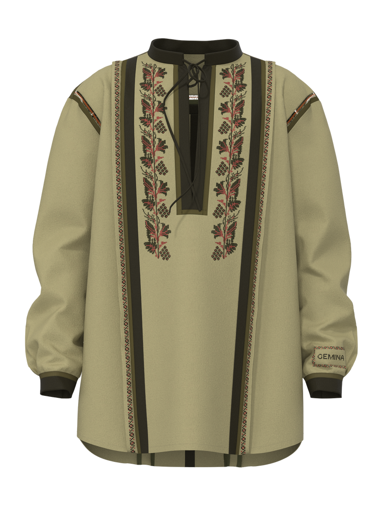 Male military vyshyvanka
