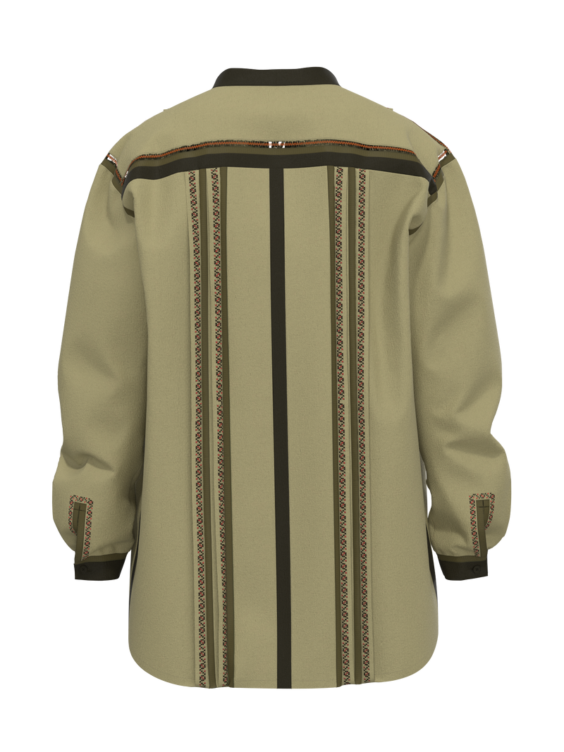 Male military vyshyvanka