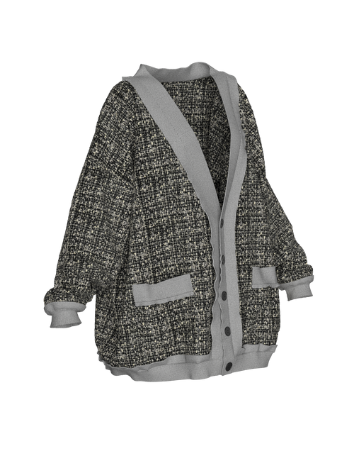 Tweed Cardigan