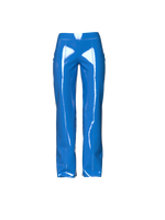 Latex Blue pants by Nina Doll