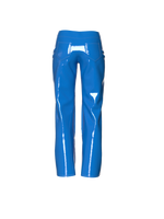 Latex Blue pants by Nina Doll