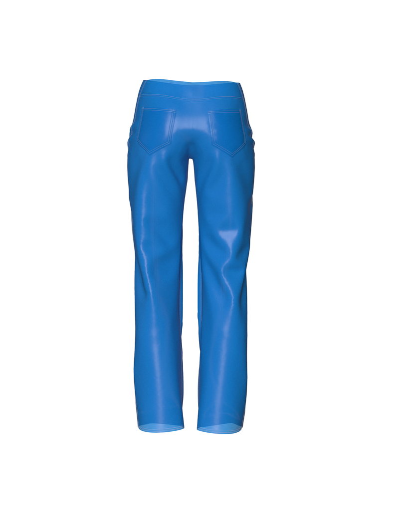 Semi-Transparent Blue pants by Nina Doll