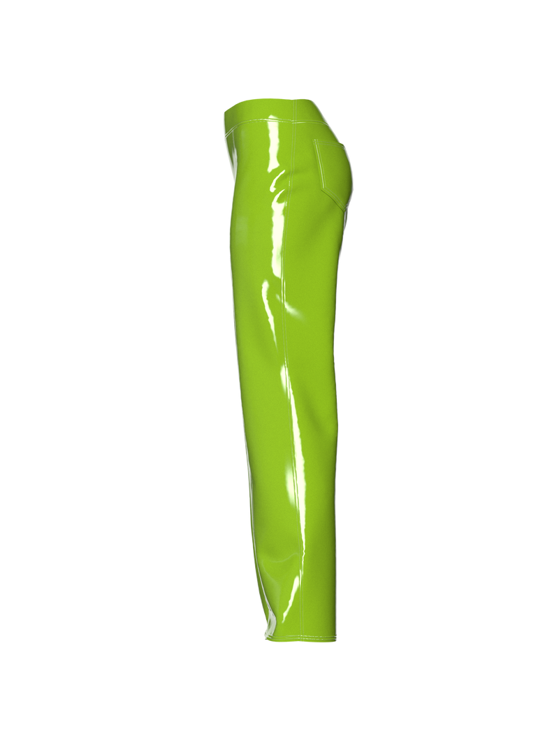 Latex Lime pants by Nina Doll