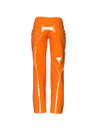 Latex Orange pants by Nina Doll