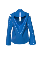 Latex Blue Blazer by Nina Doll