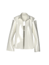 Latex Cream Blazer by Nina Doll